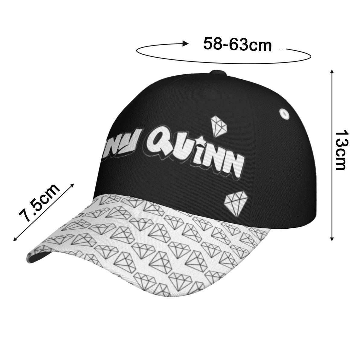 All-Over Print Peaked Cap