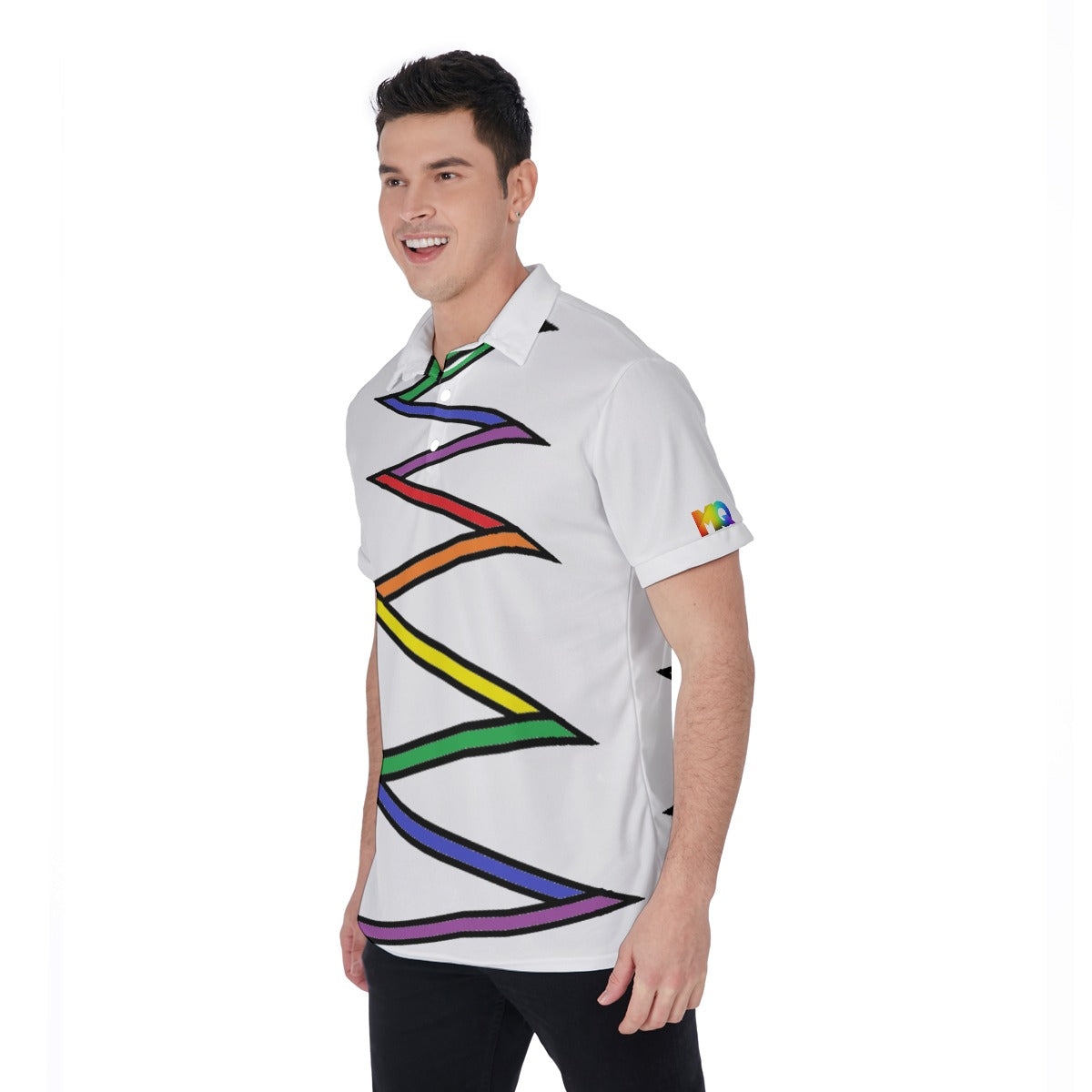 All-Over Print Men's Polo Shirt