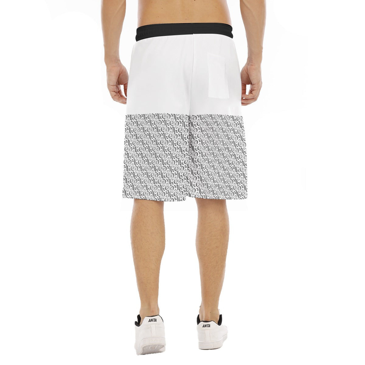 All-Over Print Men's Tether Loose Shorts