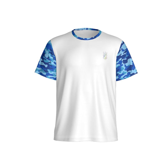 All-Over Print Men's Split Hem Sun Protection T-Shirt
