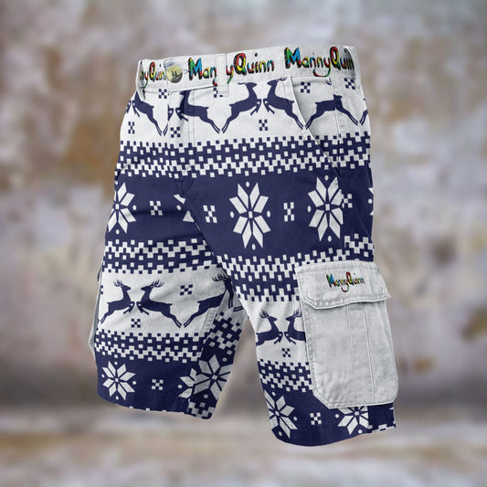 All-Over Print Men's Cargo Shorts