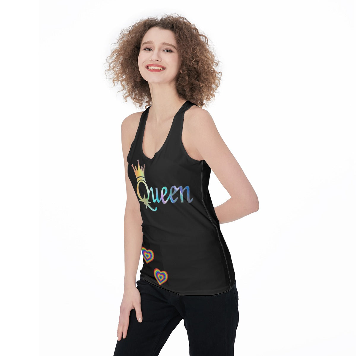 All-Over Print Women's Racerback Tank Top