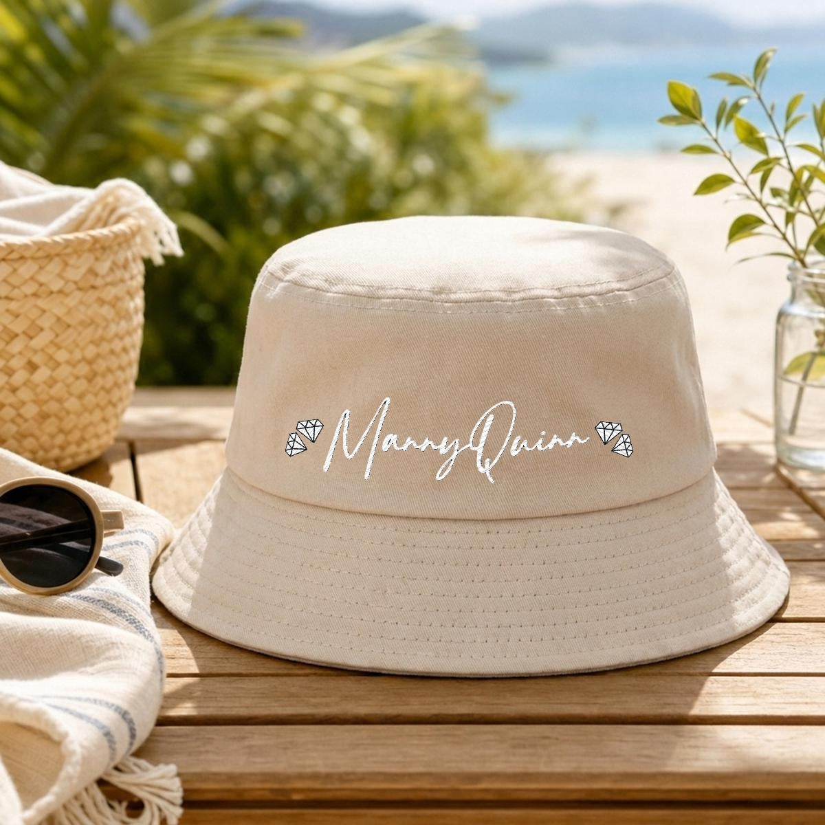 Embroidery Bucket Hat