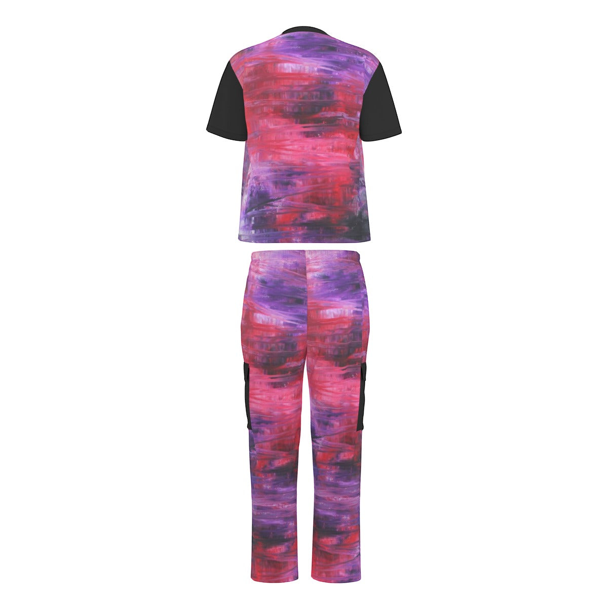 All-Over Print Unisex Scrub Set With Six Pocket