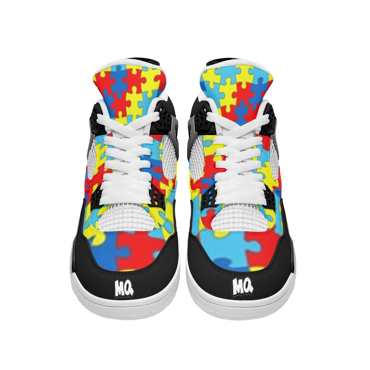 All-Over Print Men's Air Cushion Basketball Shoes