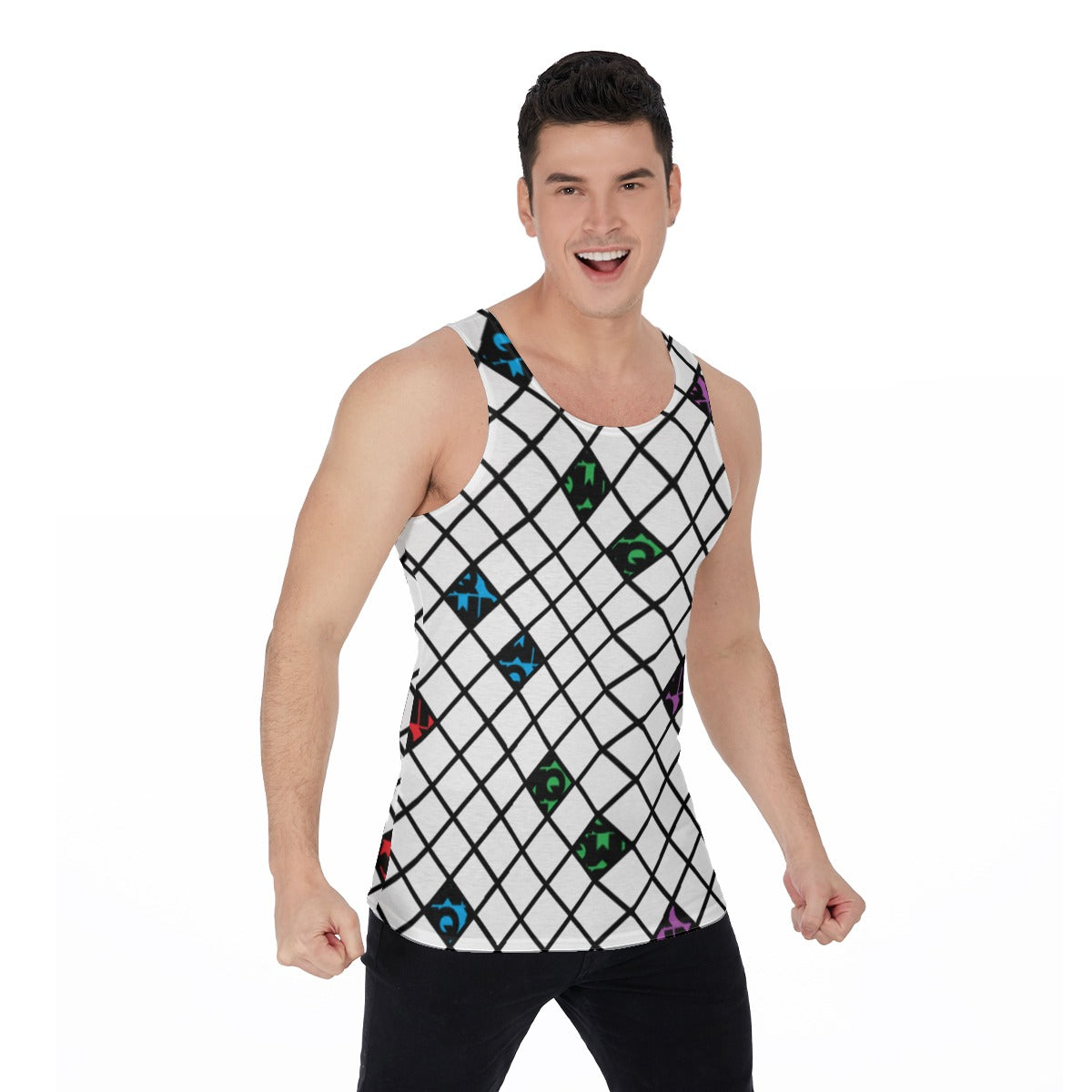 All-Over Print Men's Tank Top