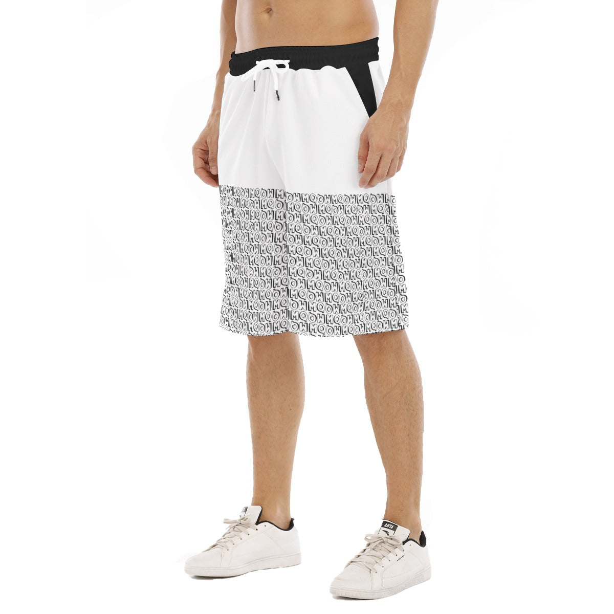 All-Over Print Men's Tether Loose Shorts