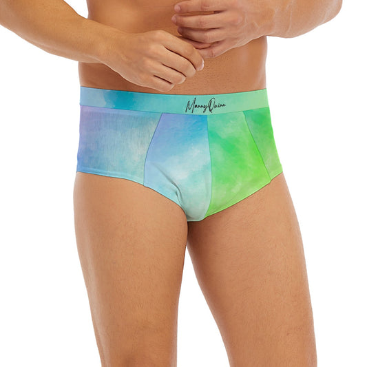 All-Over Print Men's Triangle Low-rise Underwear