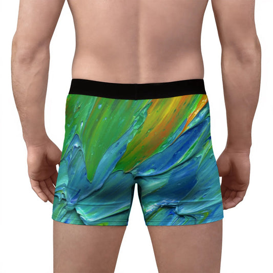 All-Over Print Men's Stretch Boxer Briefs