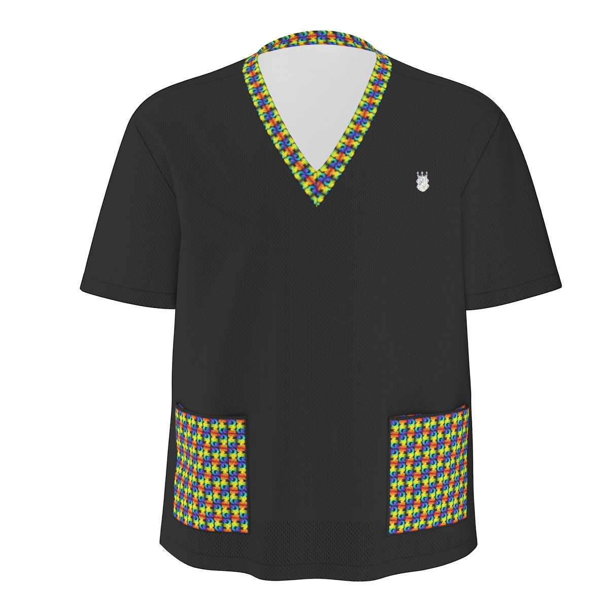 All-Over Print Unisex Scrub Set|Birdseye