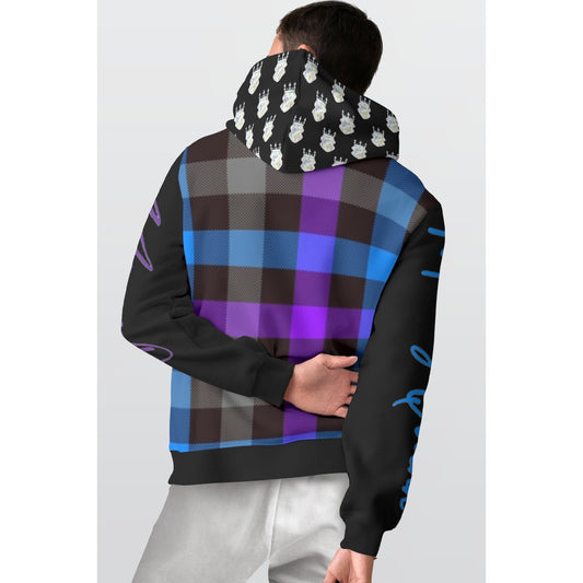 All-Over Print Men's Thicken Pullover Hoodie