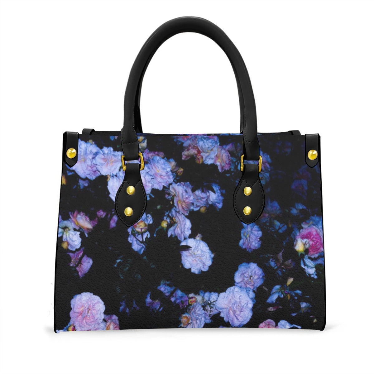 Women's Tote Bag With Black Handle