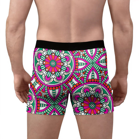 All-Over Print Men's Stretch Boxer Briefs