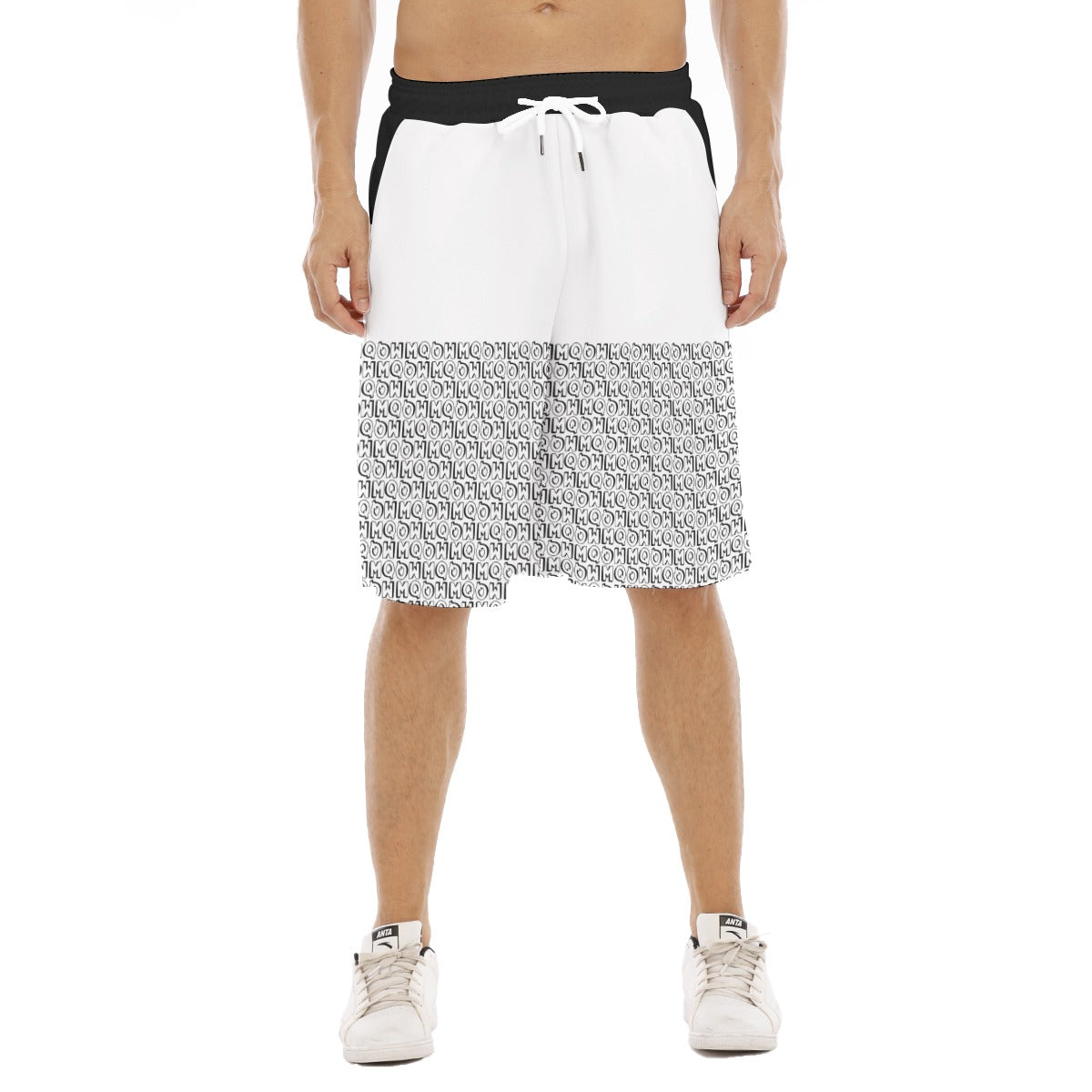 All-Over Print Men's Tether Loose Shorts