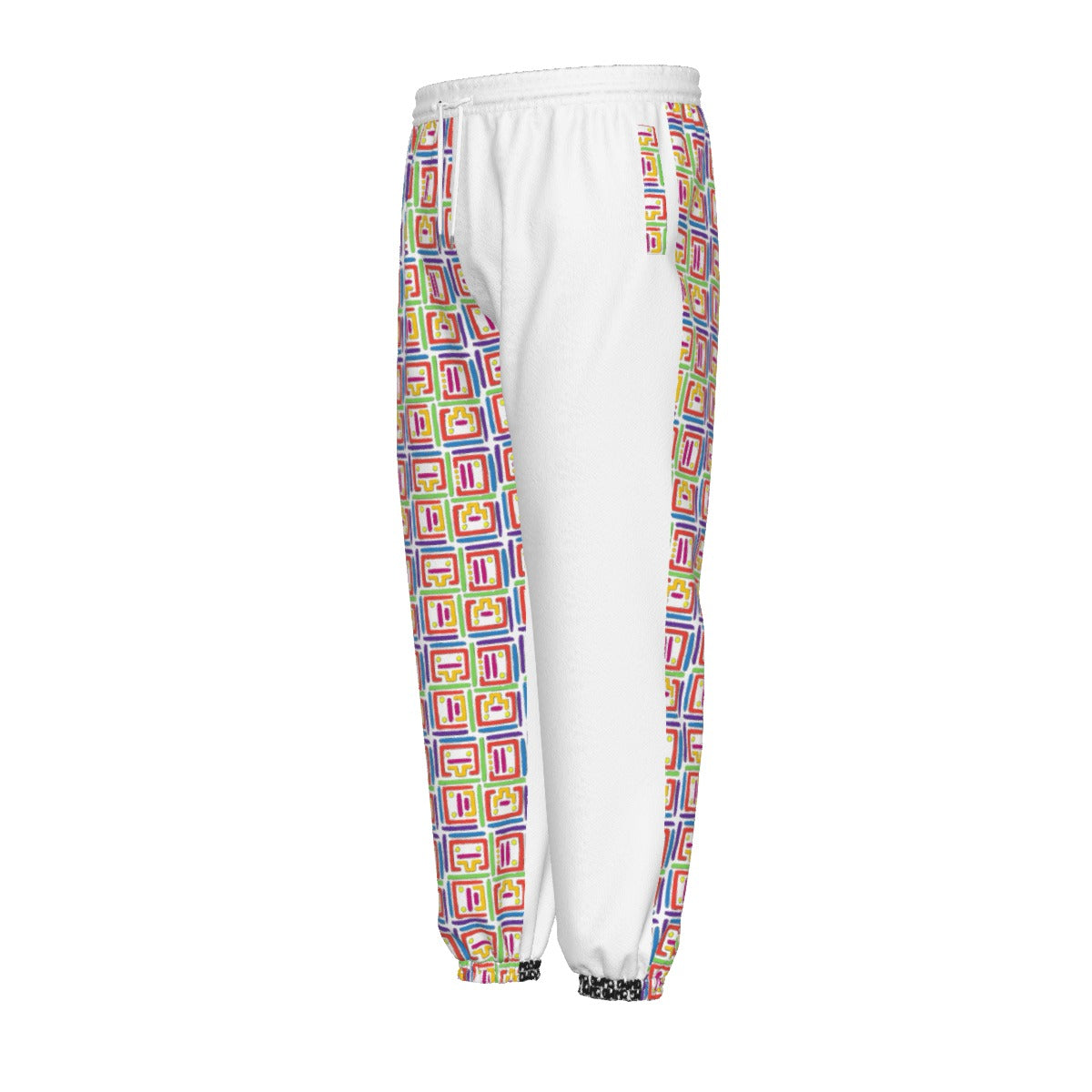 All-Over Print Unisex Textured Casual Pants