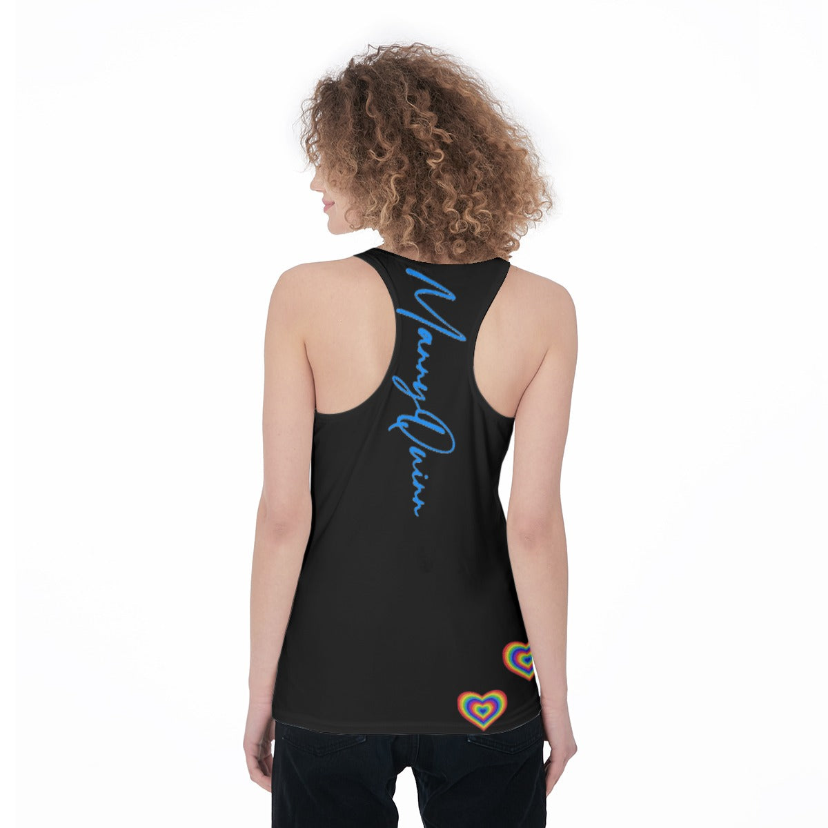 All-Over Print Women's Racerback Tank Top