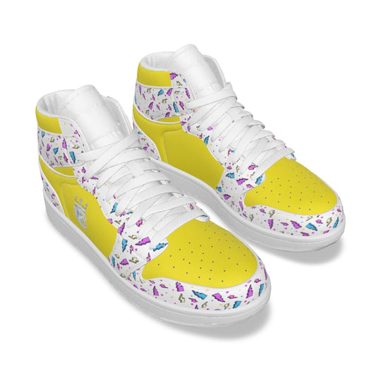 Women's Synthetic Leather Stitching Shoes