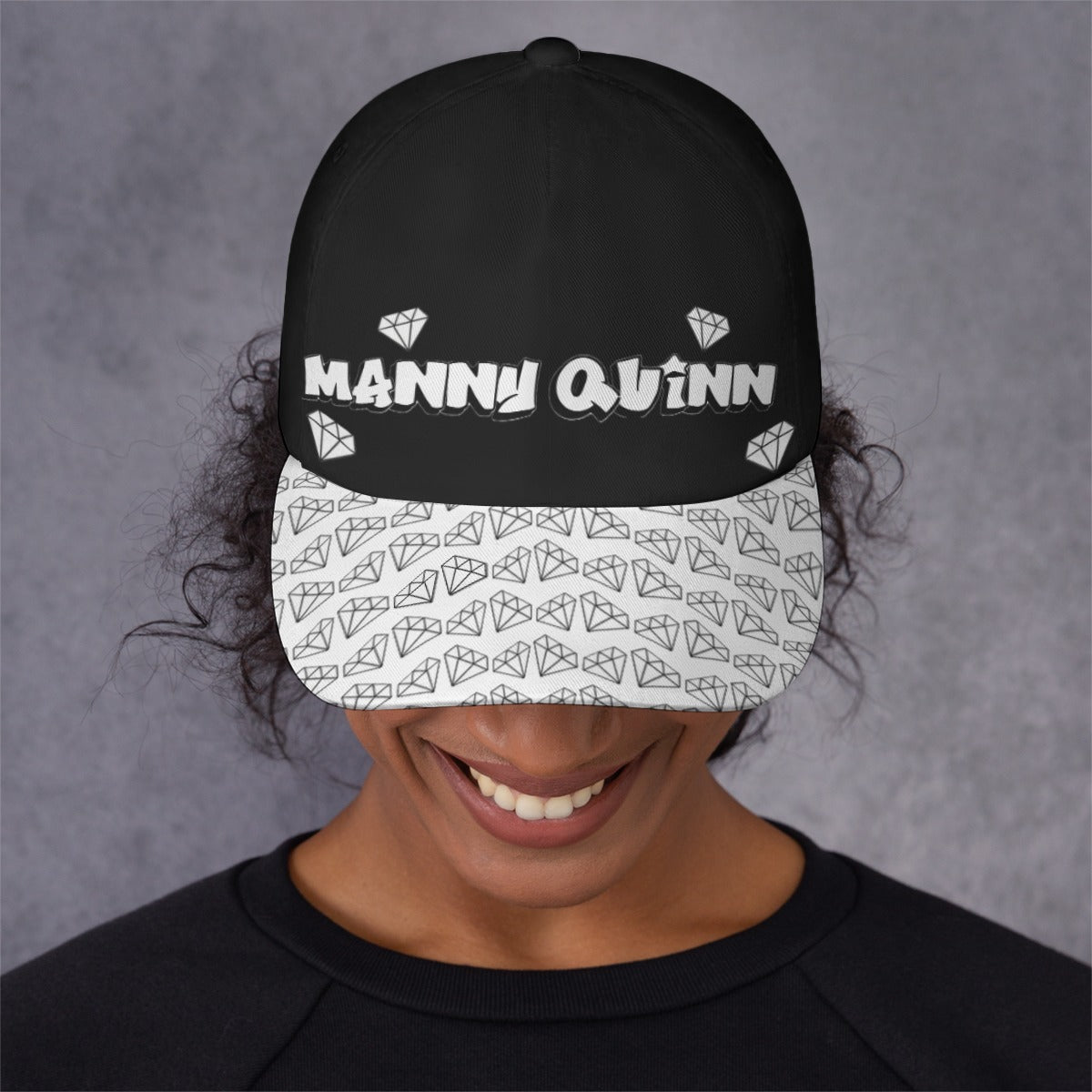 All-Over Print Peaked Cap