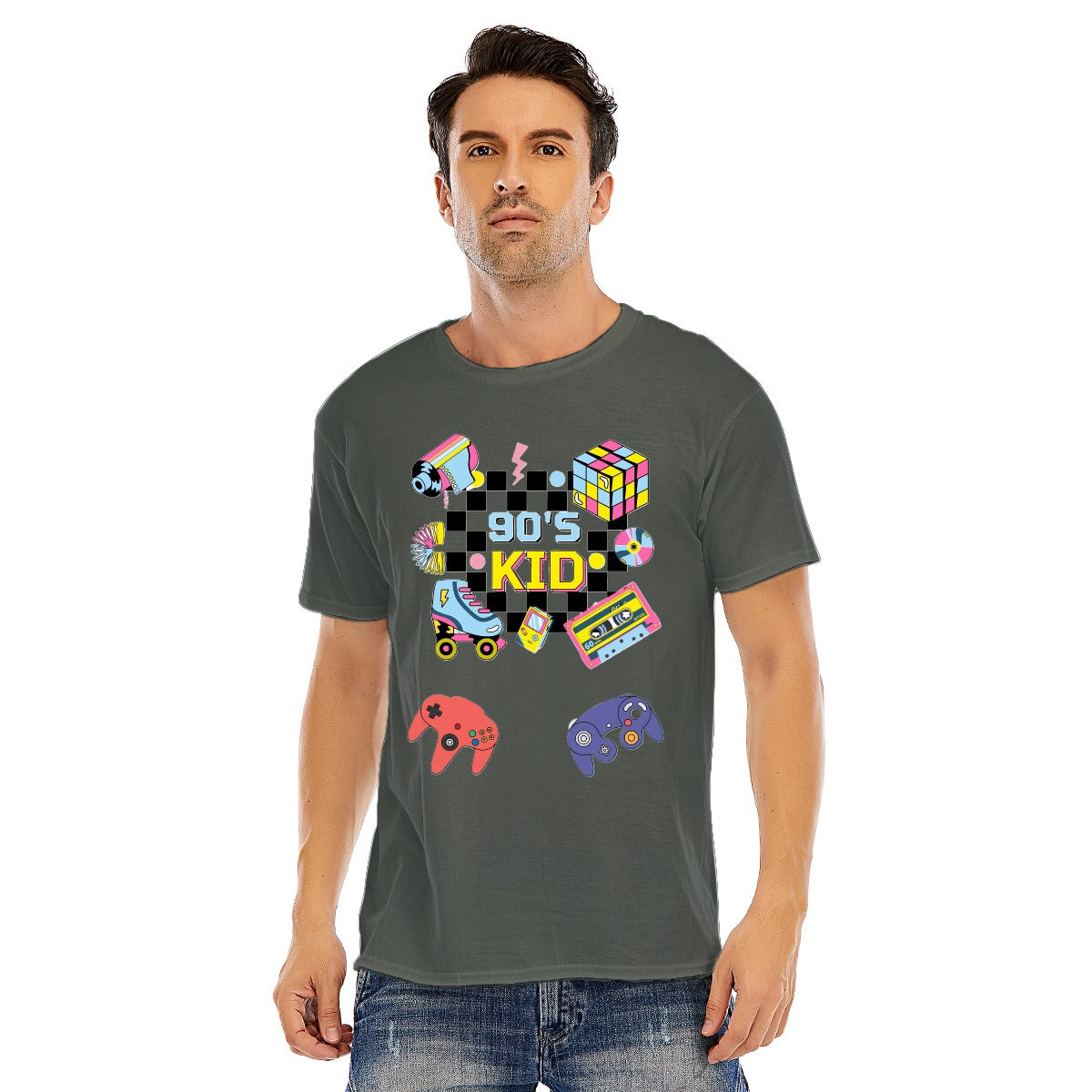 Unisex O-neck Short Sleeve T-shirt | 180GSM Cotton (DTF)