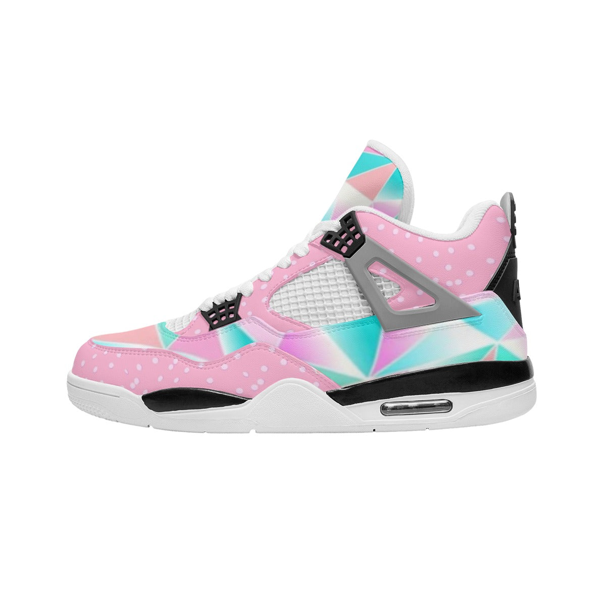 All-Over Print Men's Air Cushion Basketball Shoes