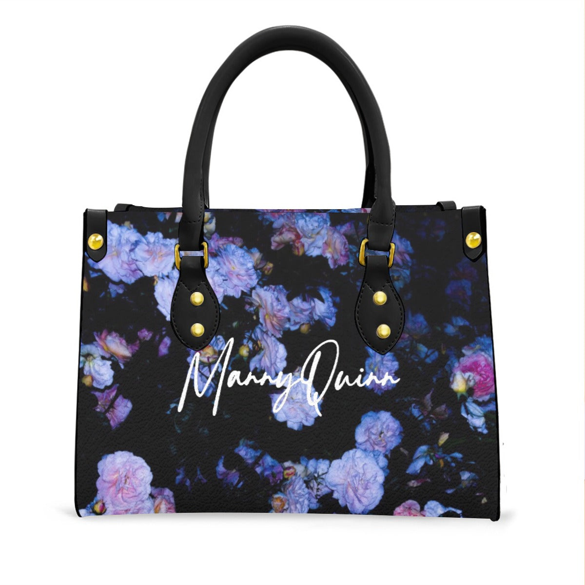 Women's Tote Bag With Black Handle