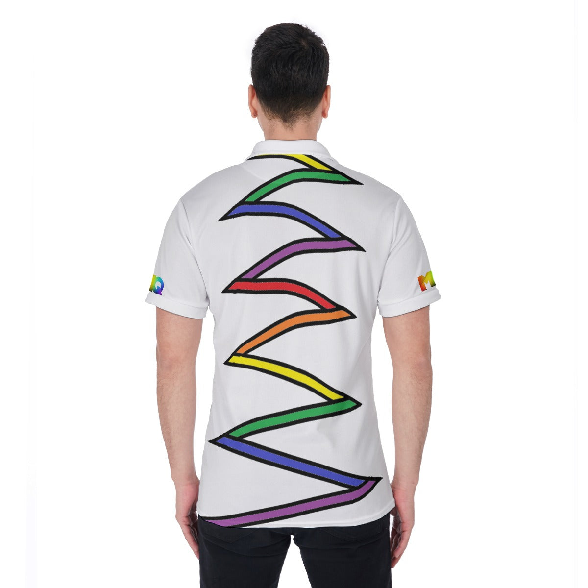 All-Over Print Men's Polo Shirt