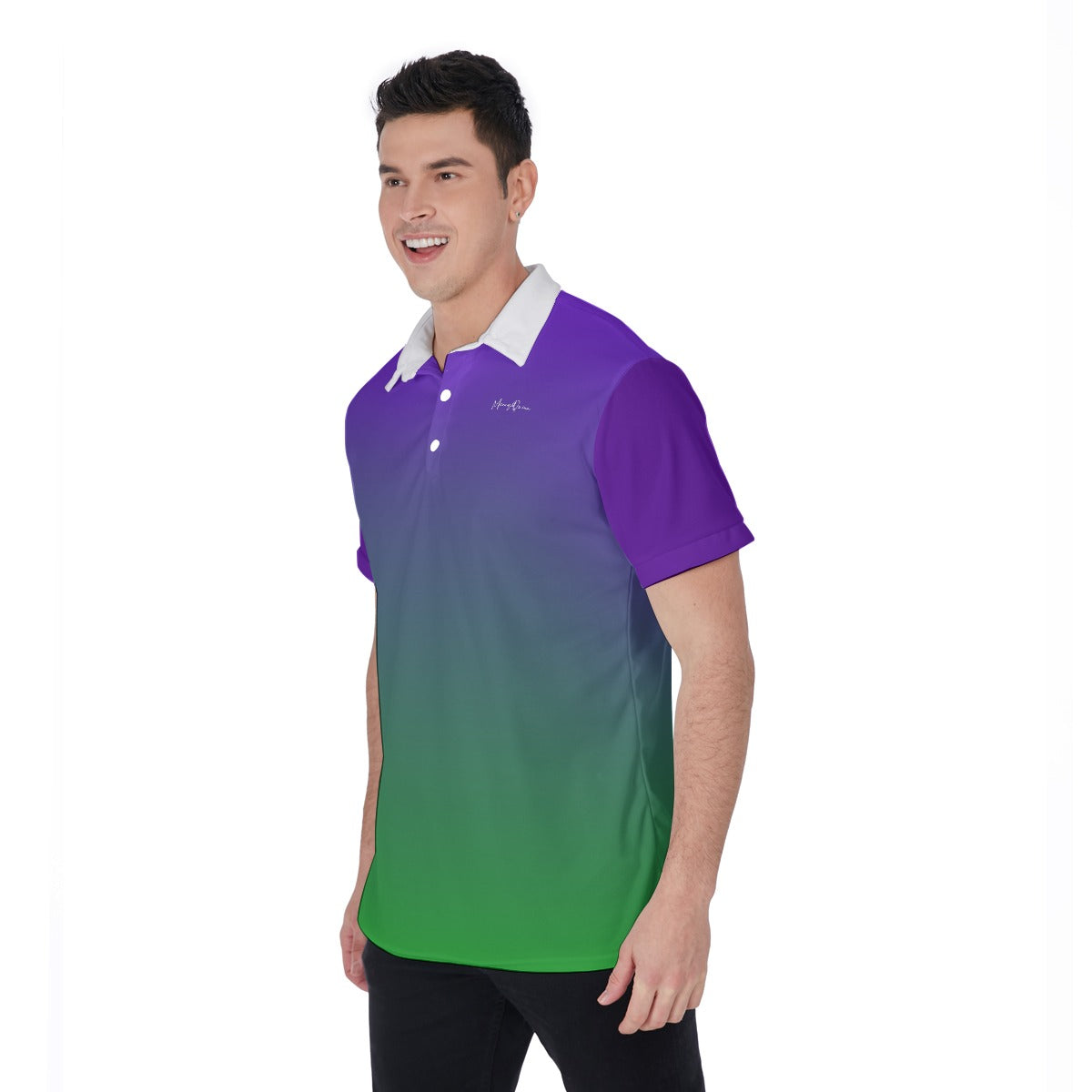 All-Over Print Men's Polo Shirt