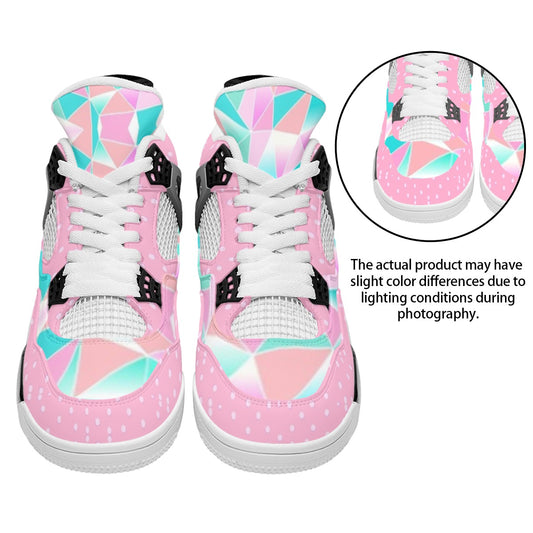 All-Over Print Men's Air Cushion Basketball Shoes