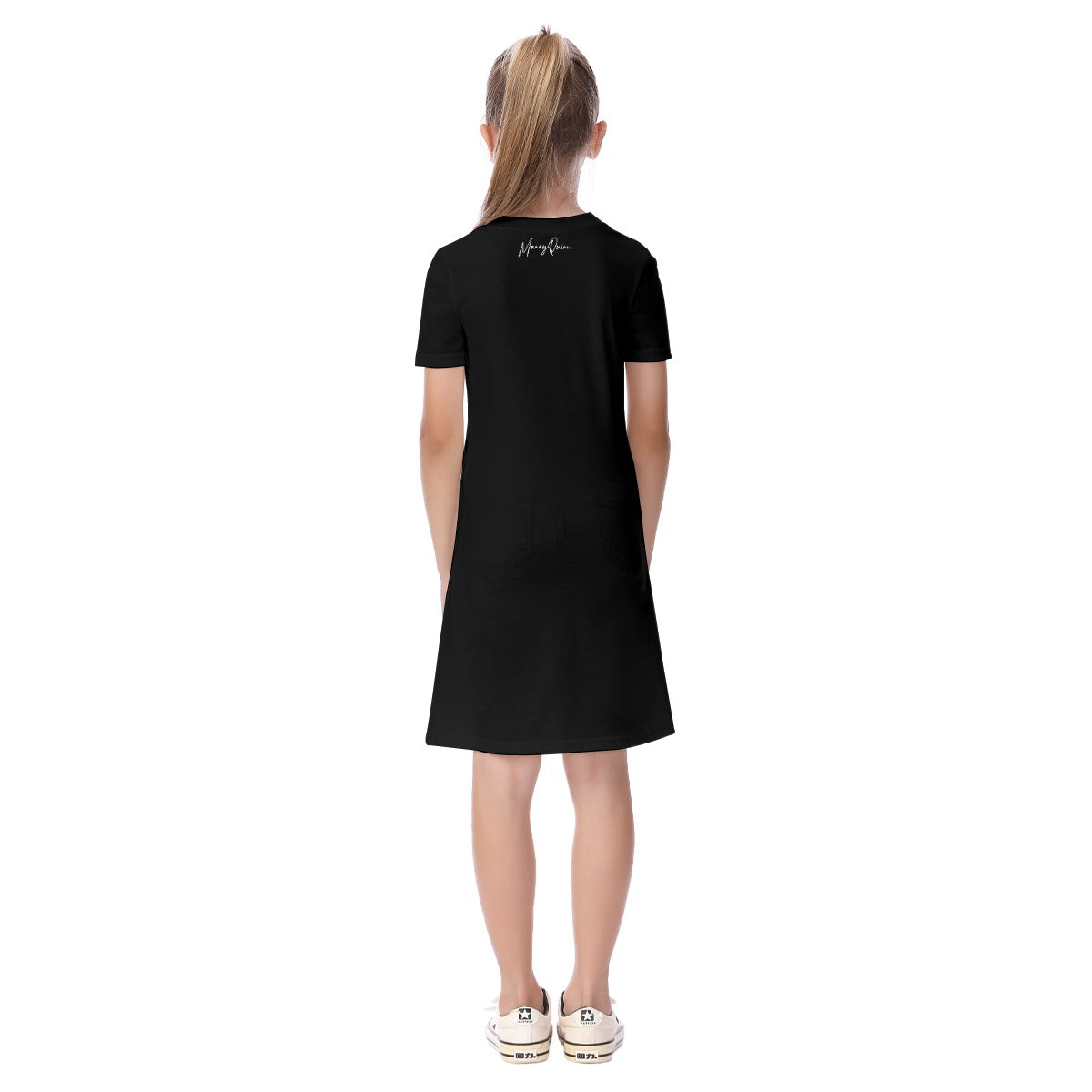All-Over Print Kid's Short Sleeve Dress