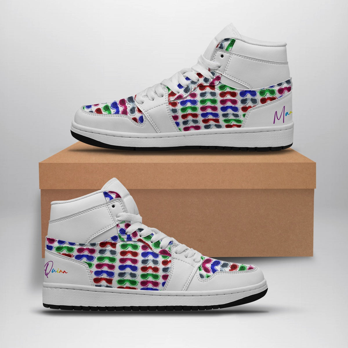 Women's Synthetic Leather Stitching Shoes