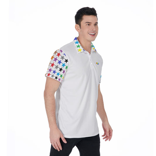 All-Over Print Men's Polo Shirt