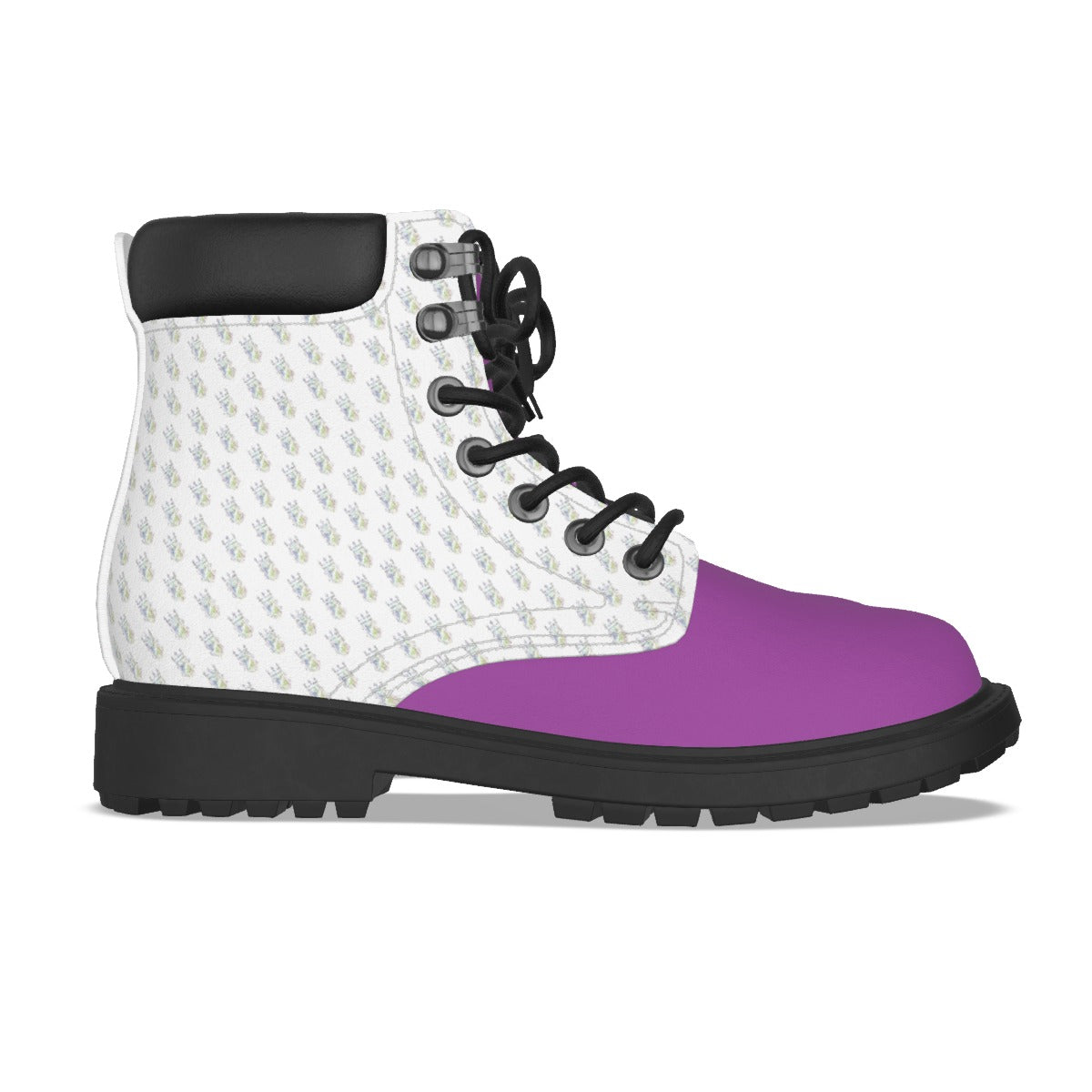 All-Over Print Men's Short Boots
