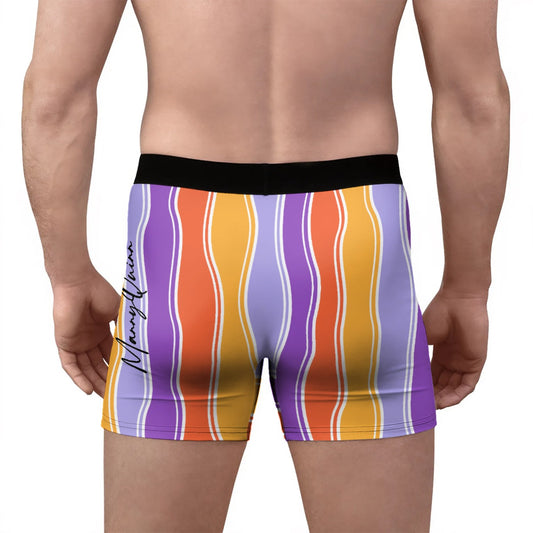 All-Over Print Men's Stretch Boxer Briefs