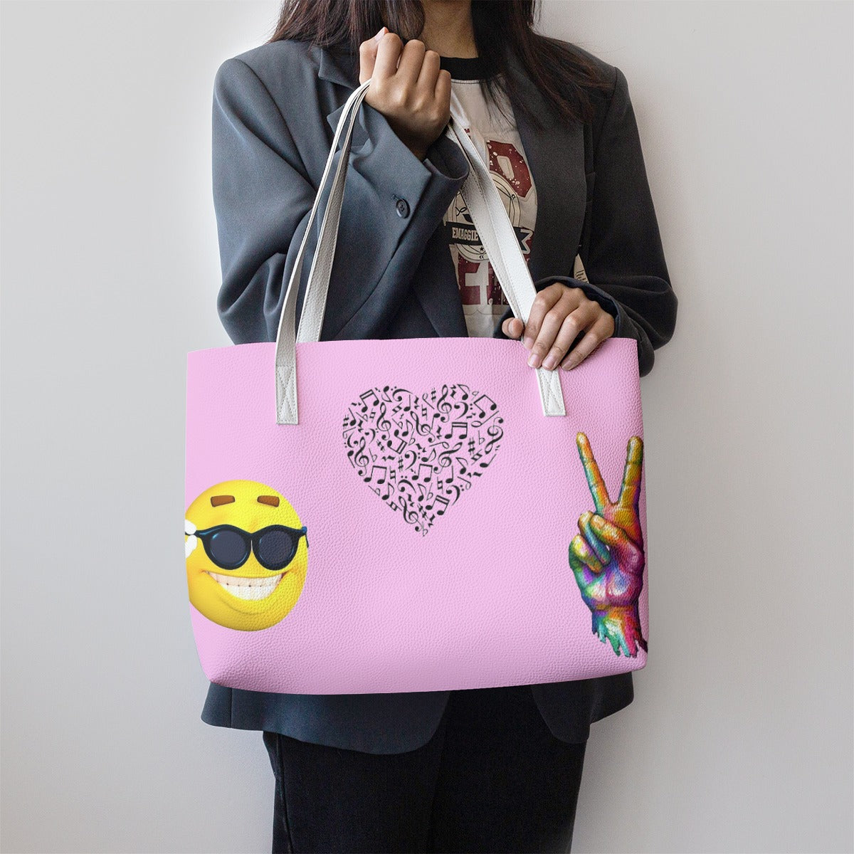 Stylish PU Leather Tote Bag