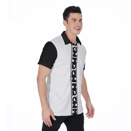 All-Over Print Men's Polo Shirt
