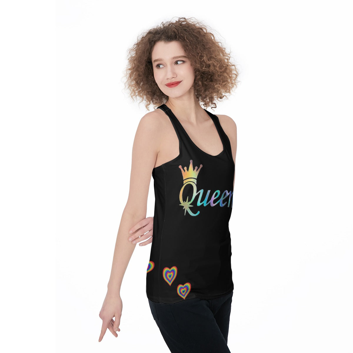 All-Over Print Women's Racerback Tank Top