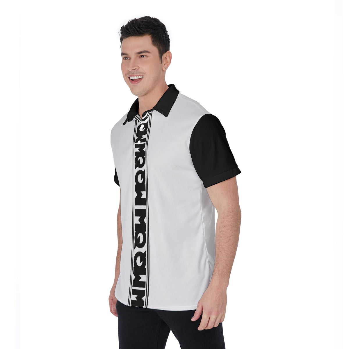 All-Over Print Men's Polo Shirt