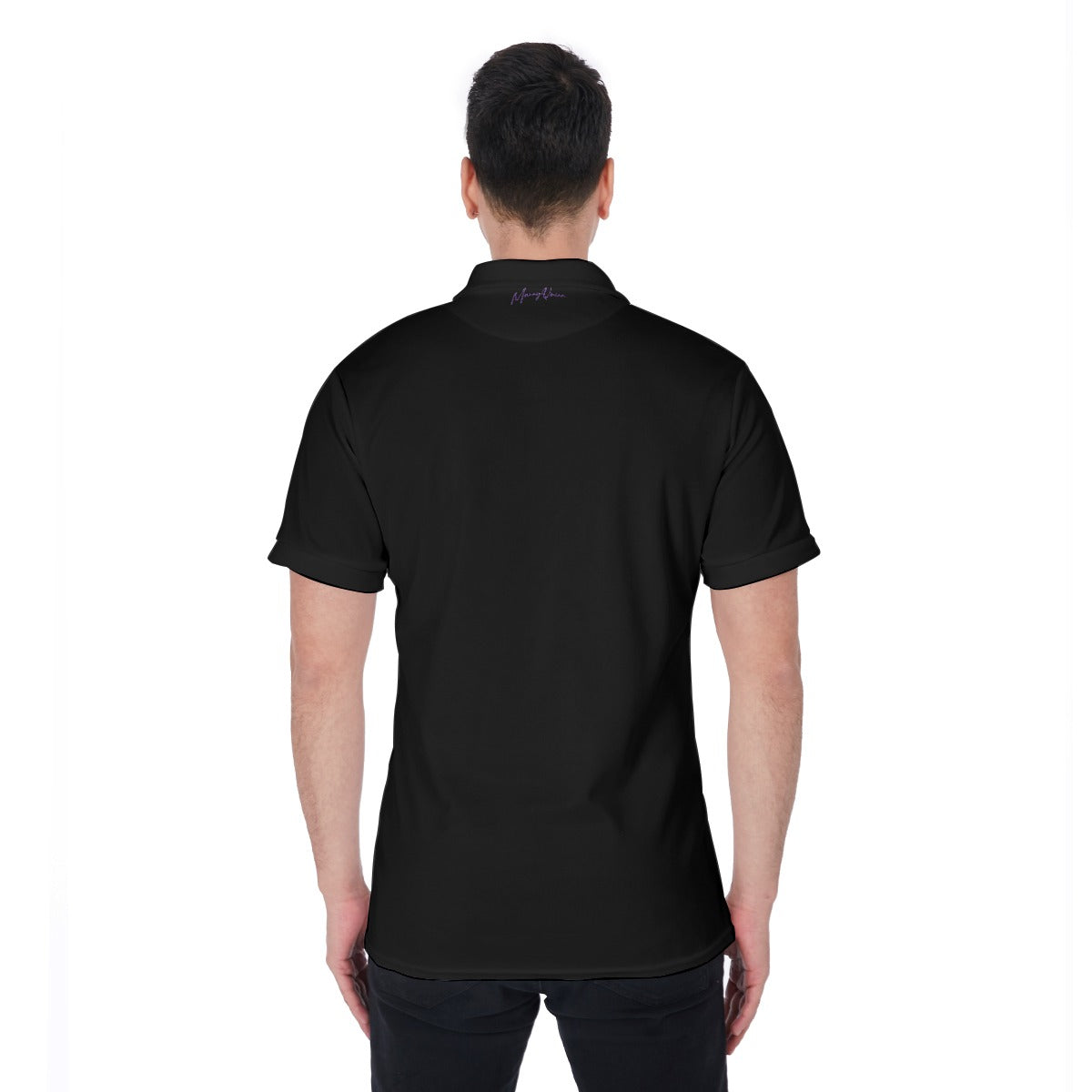All-Over Print Men's Polo Shirt