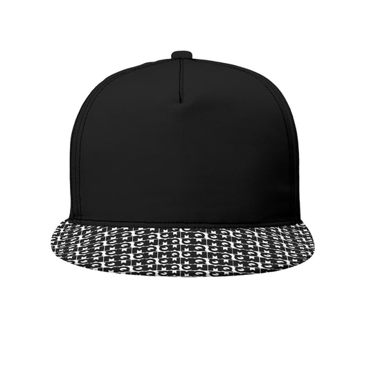 All-Over Print Flat-Brim Baseball Cap With Box