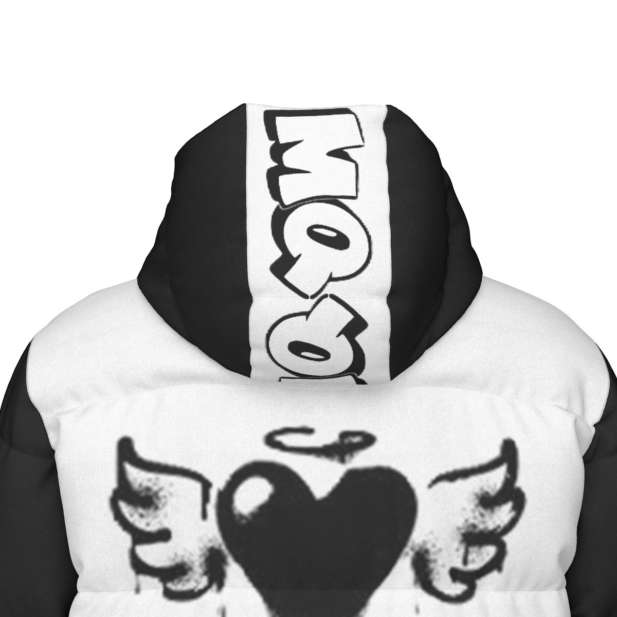 All-Over Print Unisex Long Down Jacket