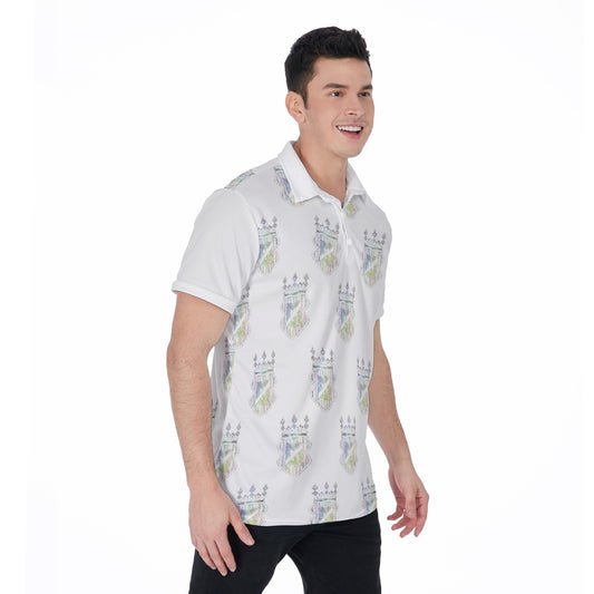 All-Over Print Men's Polo Shirt