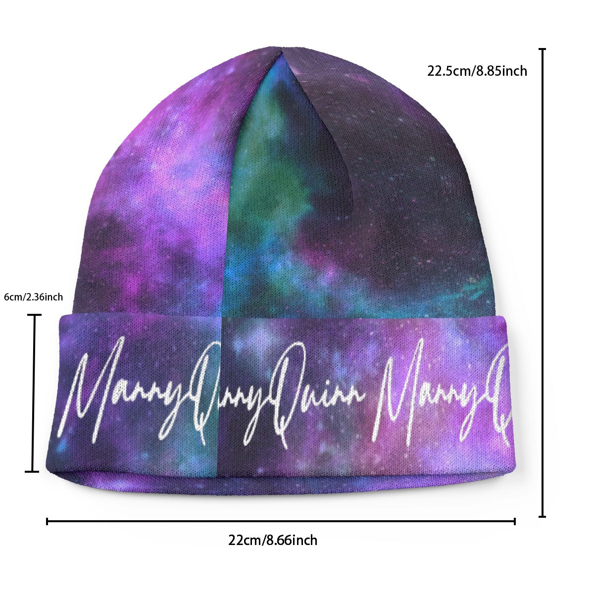 All-Over Print Knitted Hat