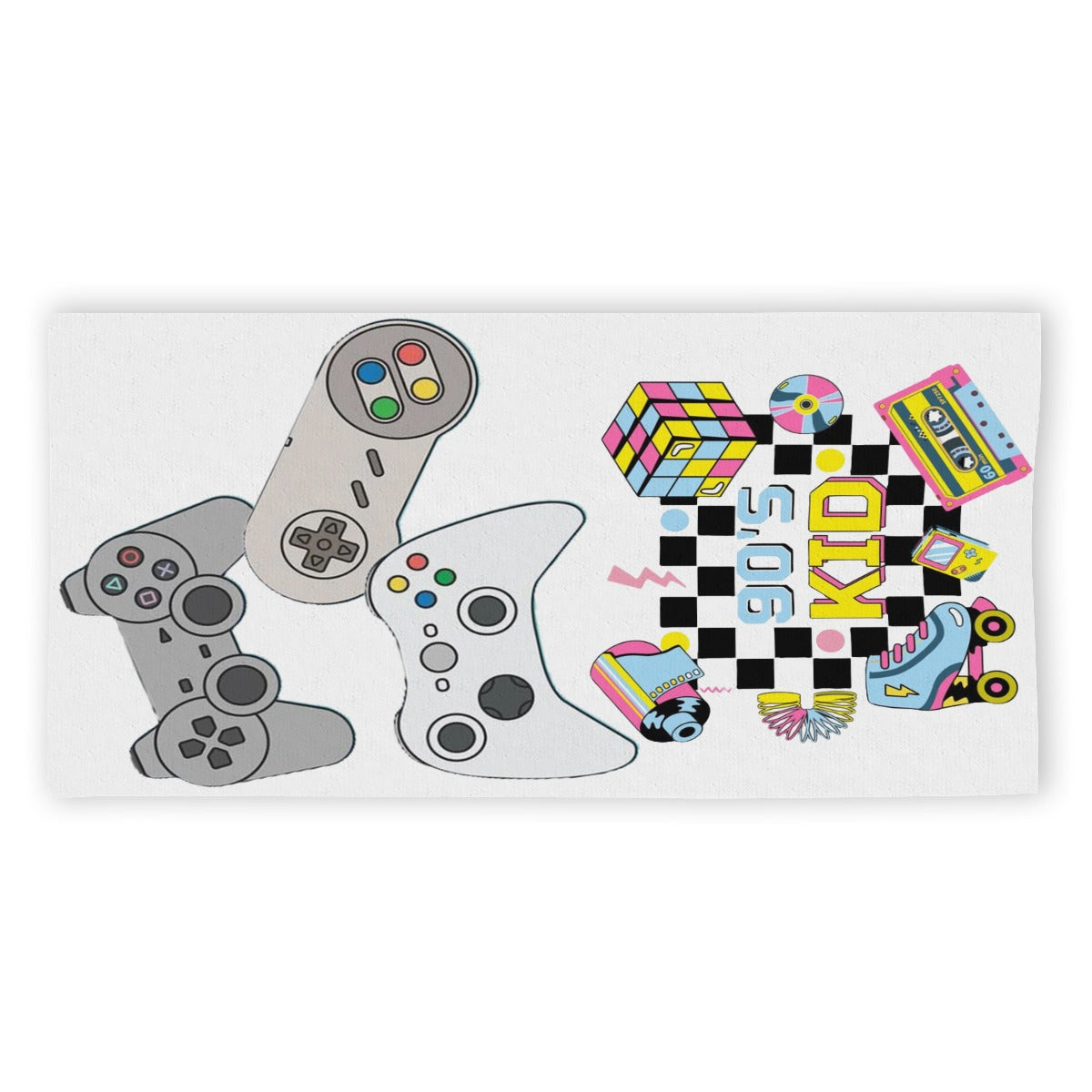 Adult Beach towel Vertical Style For the USA|320GSM