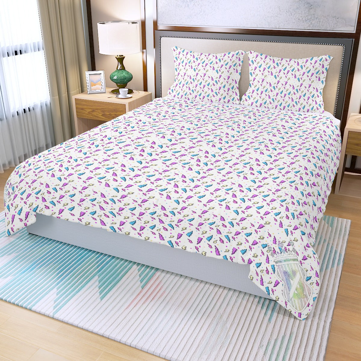 Three Piece Duvet Bedding Set