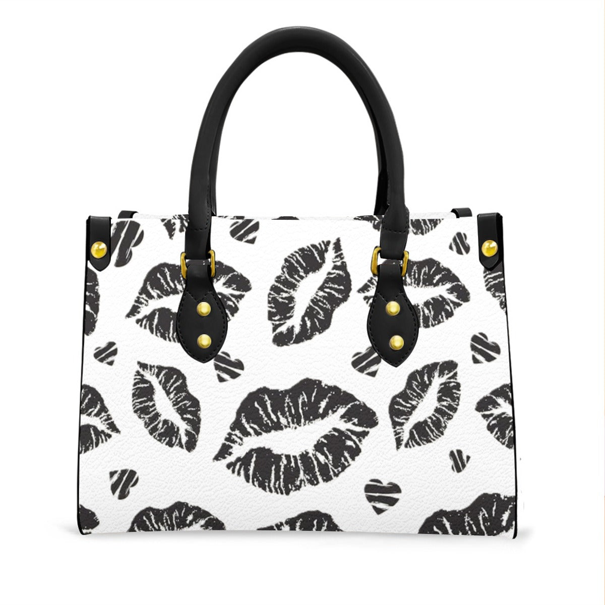 Women's Tote Bag With Black Handle