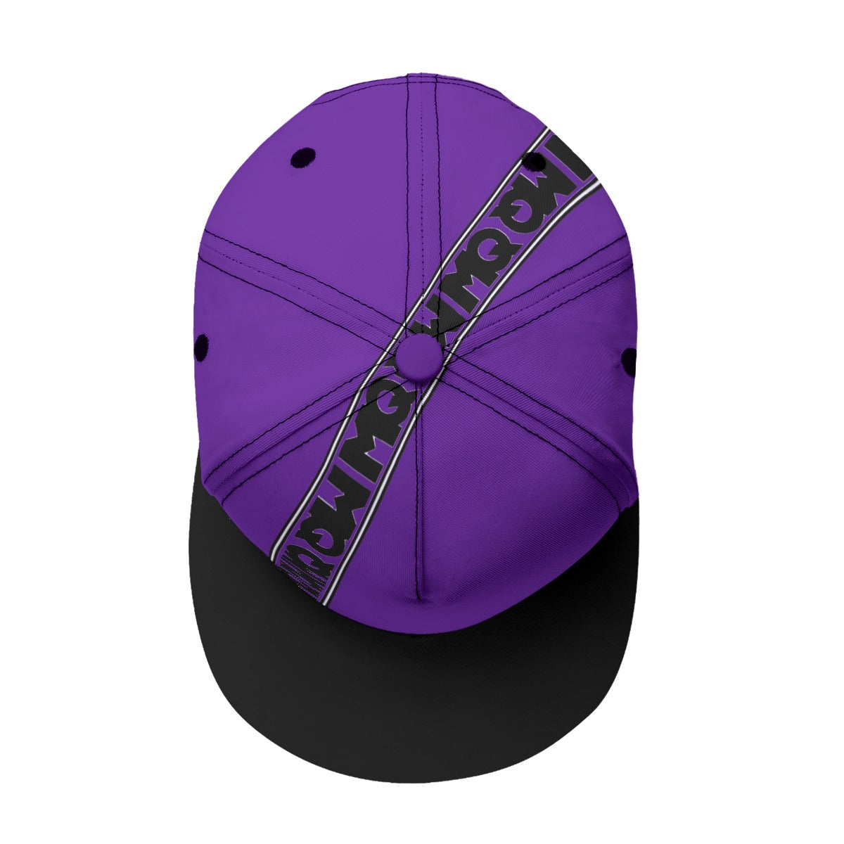 All-Over Print Flat-Brim Baseball Cap With Box