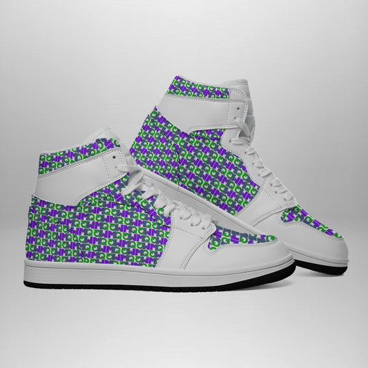 Men's Synthetic Leather Stitching Shoes