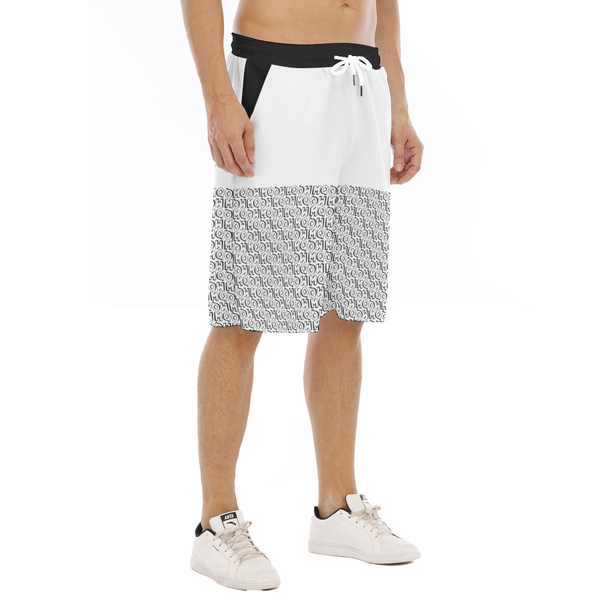 All-Over Print Men's Tether Loose Shorts
