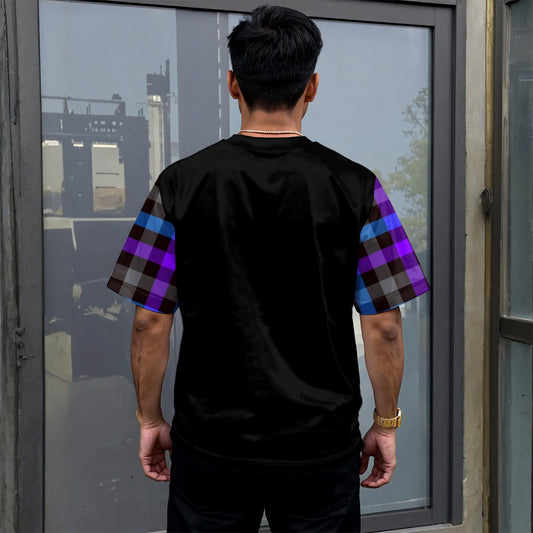 All-Over Print Unisex Drop-shoulder T-shirt|180GSM