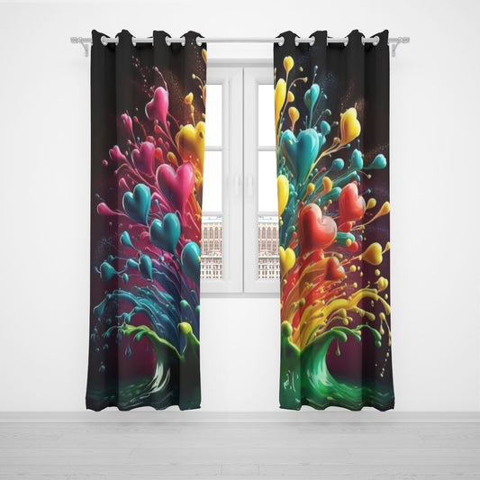 Grommet Curtains (Large Size)